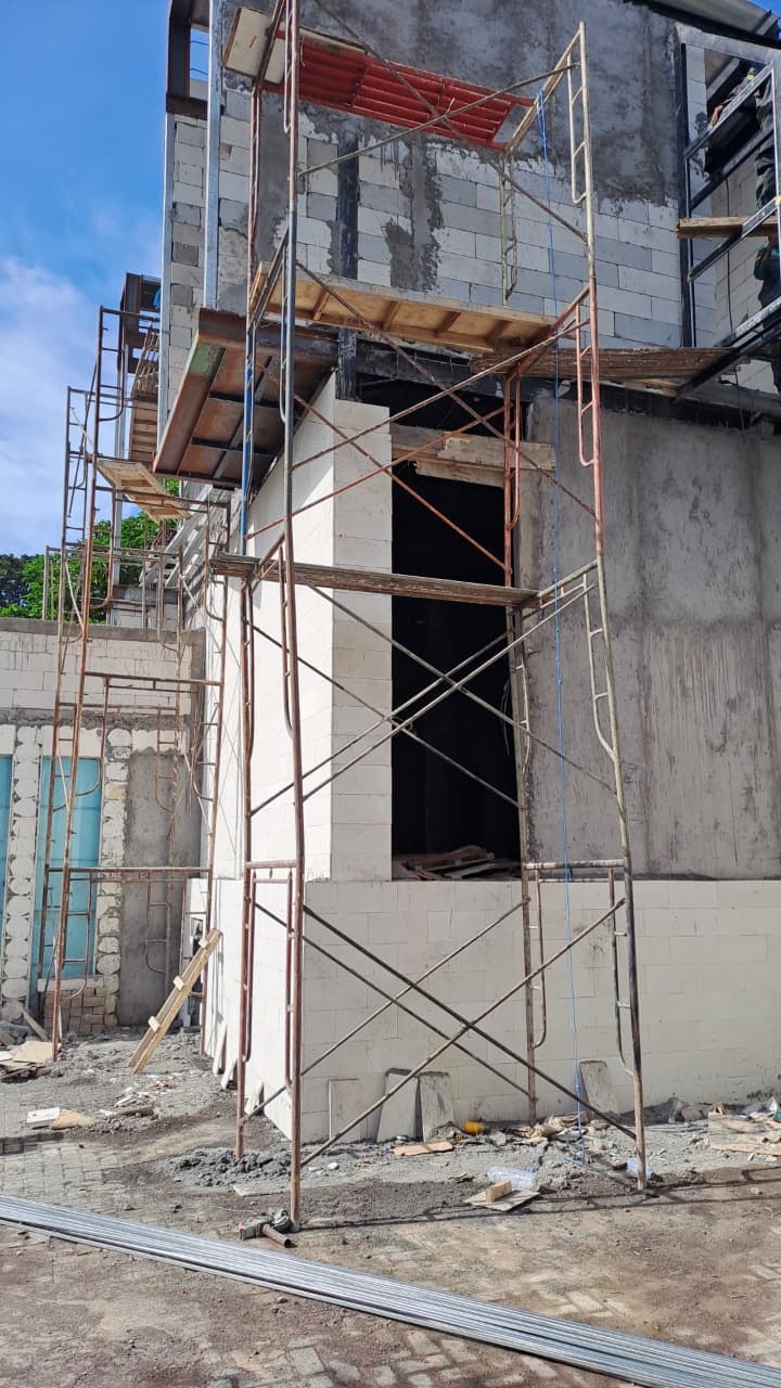 Proyek pemasangan marmer 14 oleh Karya Batu Alam Indonesia