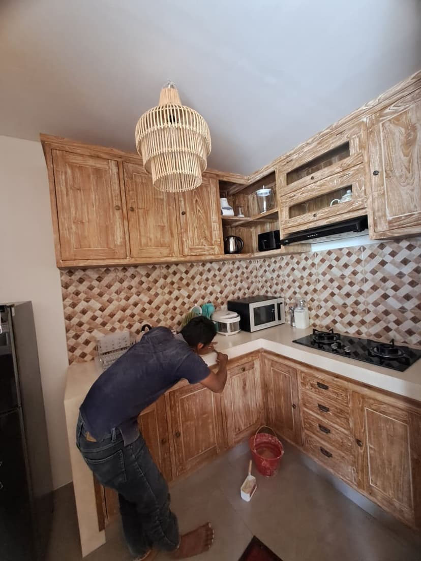 Proyek pemasangan marmer 6 oleh Karya Batu Alam Indonesia